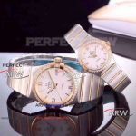 Perfect Replica Omega Constellation 2-Tone Watches 27mm and 38mm
